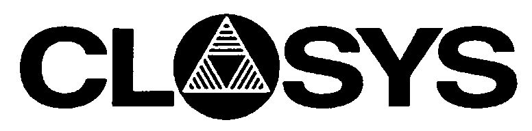 Trademark Logo CLOSYS