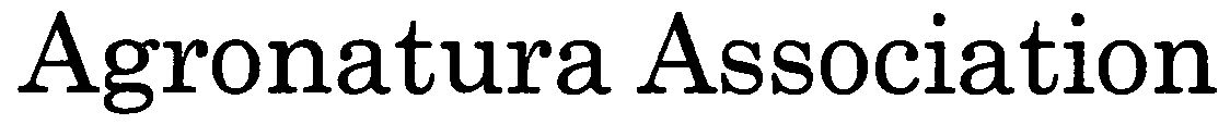 Trademark Logo AGRONATURA ASSOCIATION