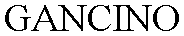 Trademark Logo GANCINO