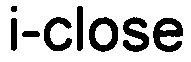 Trademark Logo I-CLOSE