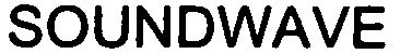 Trademark Logo SOUNDWAVE