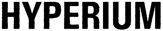 Trademark Logo HYPERIUM