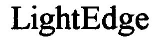 Trademark Logo LIGHTEDGE