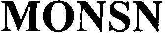 Trademark Logo MONSN