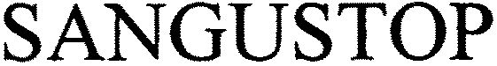 Trademark Logo SANGUSTOP