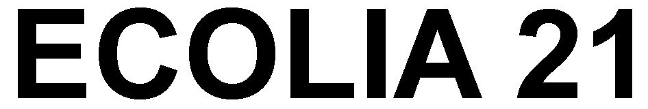Trademark Logo ECOLIA 21