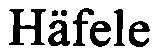 Trademark Logo HÃFELE