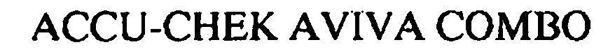 Trademark Logo ACCU-CHEK AVIVA COMBO