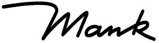 Trademark Logo MANK