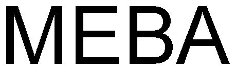 Trademark Logo MEBA