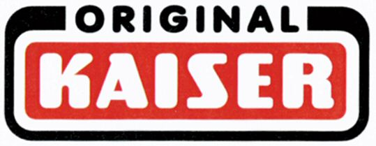 Trademark Logo ORIGINAL KAISER