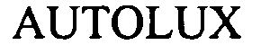 Trademark Logo AUTOLUX