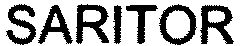 Trademark Logo SARITOR