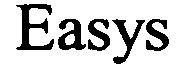 Trademark Logo EASYS