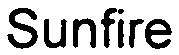 Trademark Logo SUNFIRE
