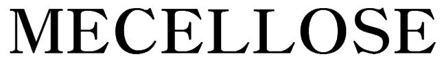 Trademark Logo MECELLOSE