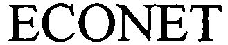 Trademark Logo ECONET
