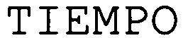 Trademark Logo TIEMPO