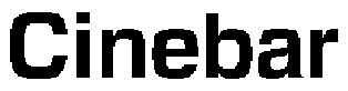 Trademark Logo CINEBAR
