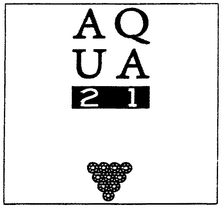 Trademark Logo AQUA 21
