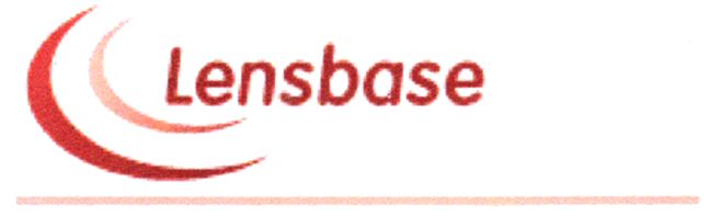Trademark Logo LENSBASE