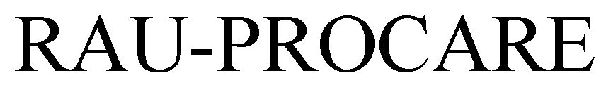 Trademark Logo RAU-PROCARE