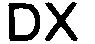 Trademark Logo DX