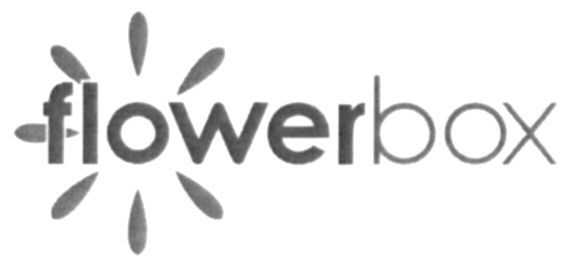 Trademark Logo FLOWERBOX