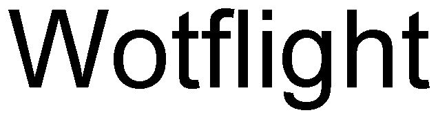 Trademark Logo WOTFLIGHT