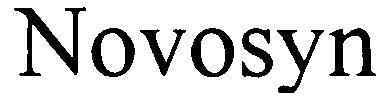 Trademark Logo NOVOSYN