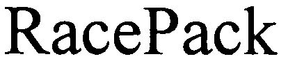 Trademark Logo RACEPACK