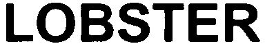 Trademark Logo LOBSTER