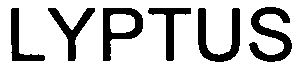 Trademark Logo LYPTUS