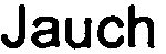 Trademark Logo JAUCH