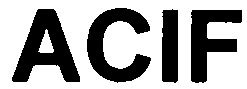Trademark Logo ACIF