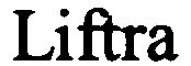 Trademark Logo LIFTRA