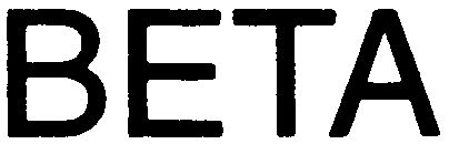 Trademark Logo BETA