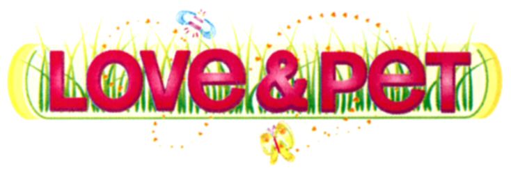 Trademark Logo LOVE &amp; PET