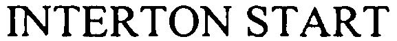 Trademark Logo INTERTON START