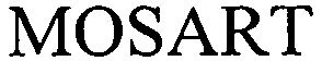 Trademark Logo MOSART
