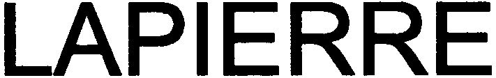 Trademark Logo LAPIERRE