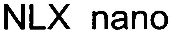 Trademark Logo NLX NANO