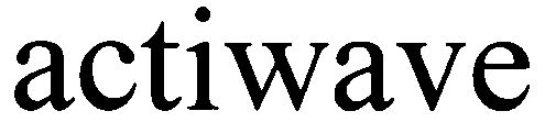 Trademark Logo ACTIWAVE