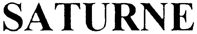 Trademark Logo SATURNE