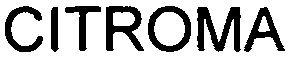 Trademark Logo CITROMA