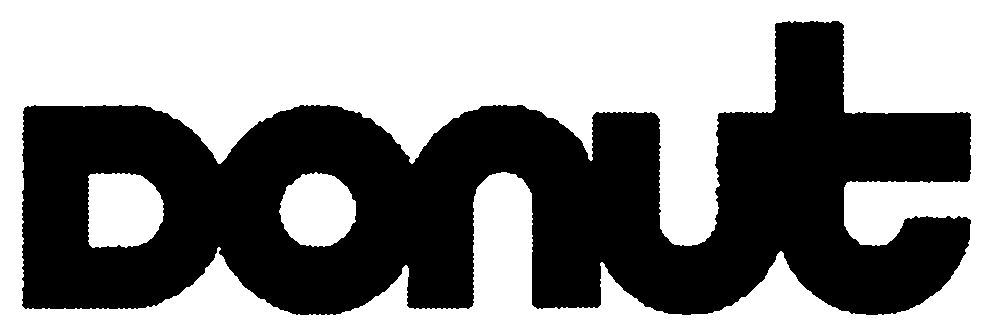 Trademark Logo DONUT