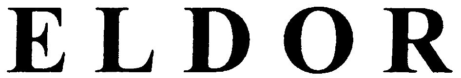 Trademark Logo ELDOR