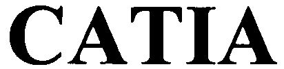 Trademark Logo CATIA