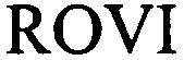 Trademark Logo ROVI