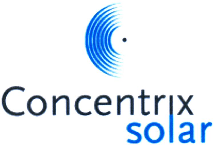 Trademark Logo CONCENTRIX SOLAR